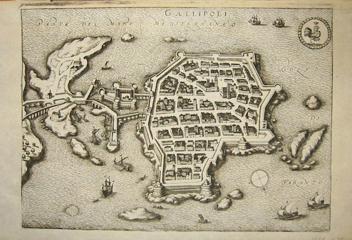 Merian Matthà¤us (1593-1650) Gallipoli 1688 Francoforte 